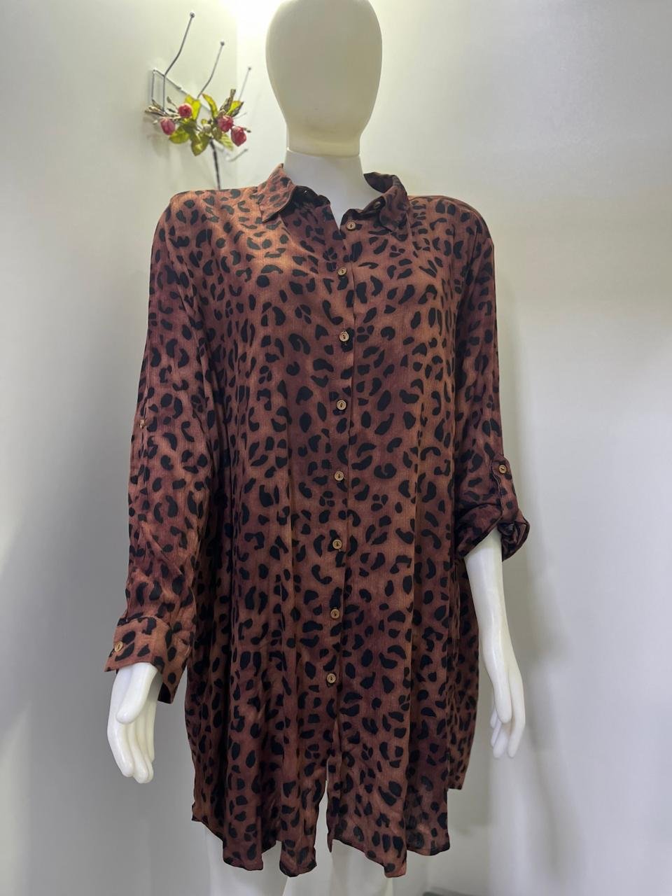 Chemise Animal Print