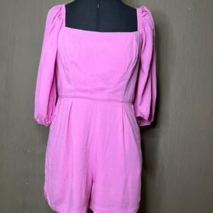 Macaquinho de tecido Rosa