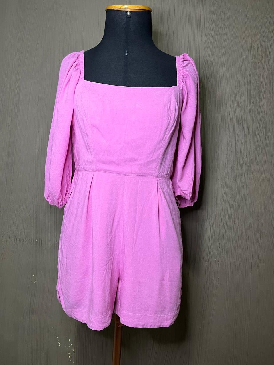 Macaquinho de tecido Rosa