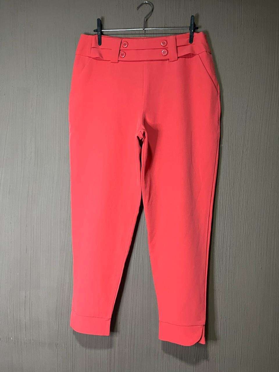 Calça social Laranja